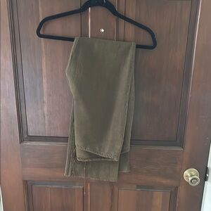 Woman’s 100% Cotton, Green Draw String Pants